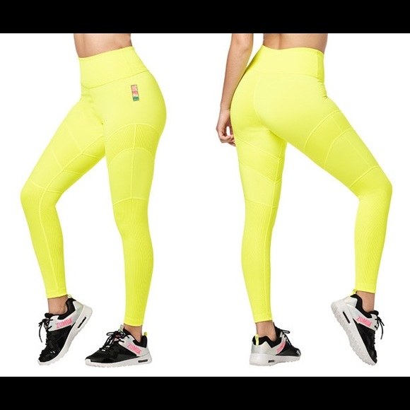 Zumba Fitness Pants - Caution Color Bold is the New basic legging